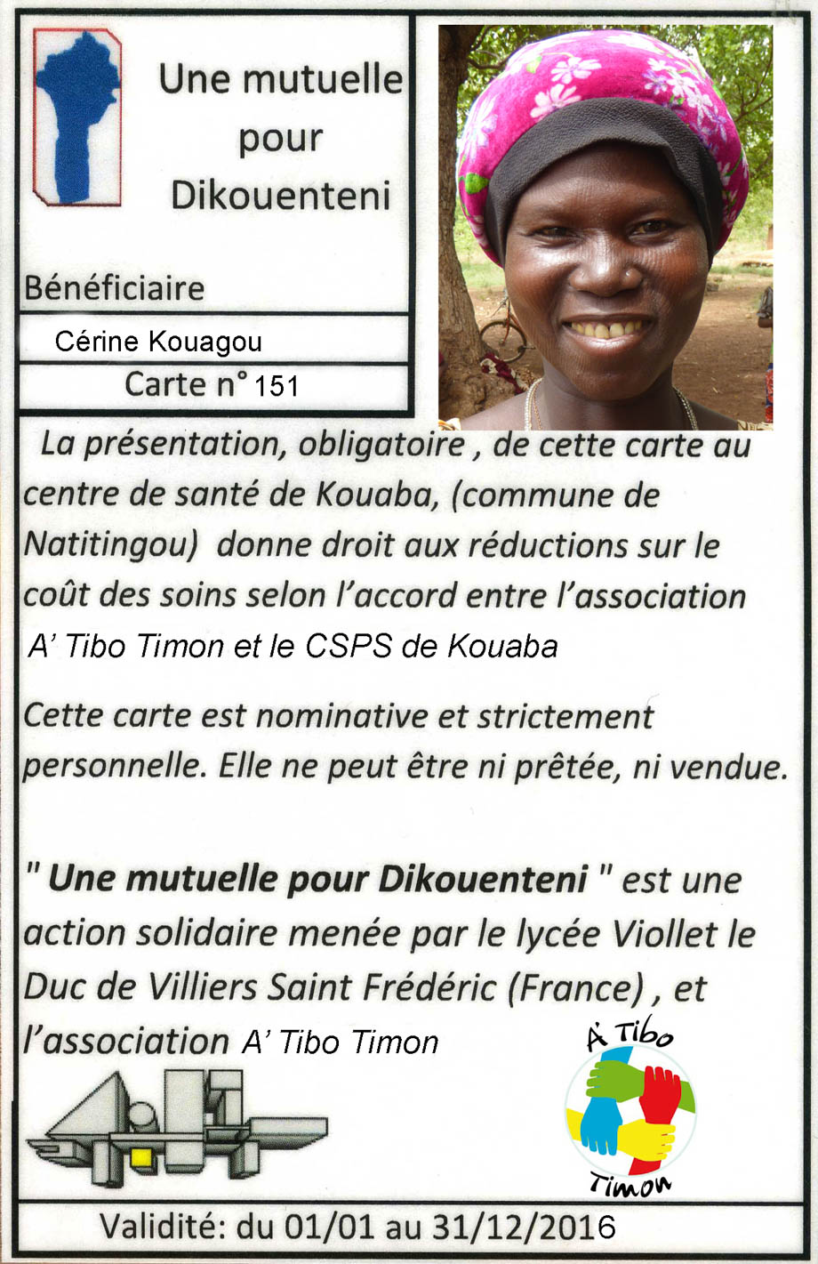 mutuelle santé voyage solidaire au bénin
